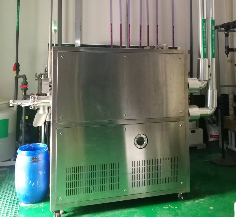 無錫某電子汽車有限公司ZQ-JJ-1T蒸汽低溫結晶蒸發設備制程廢液案例